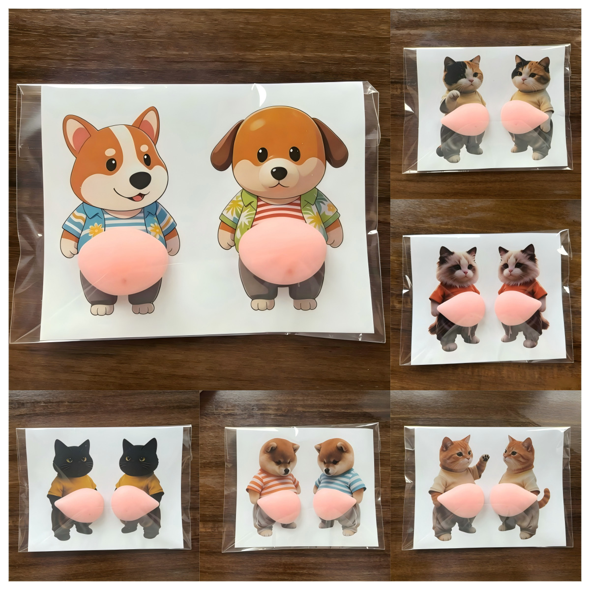 子供お褒めシール★立体お腹もちもち★防水ステッカー ★DIY デコレーション用