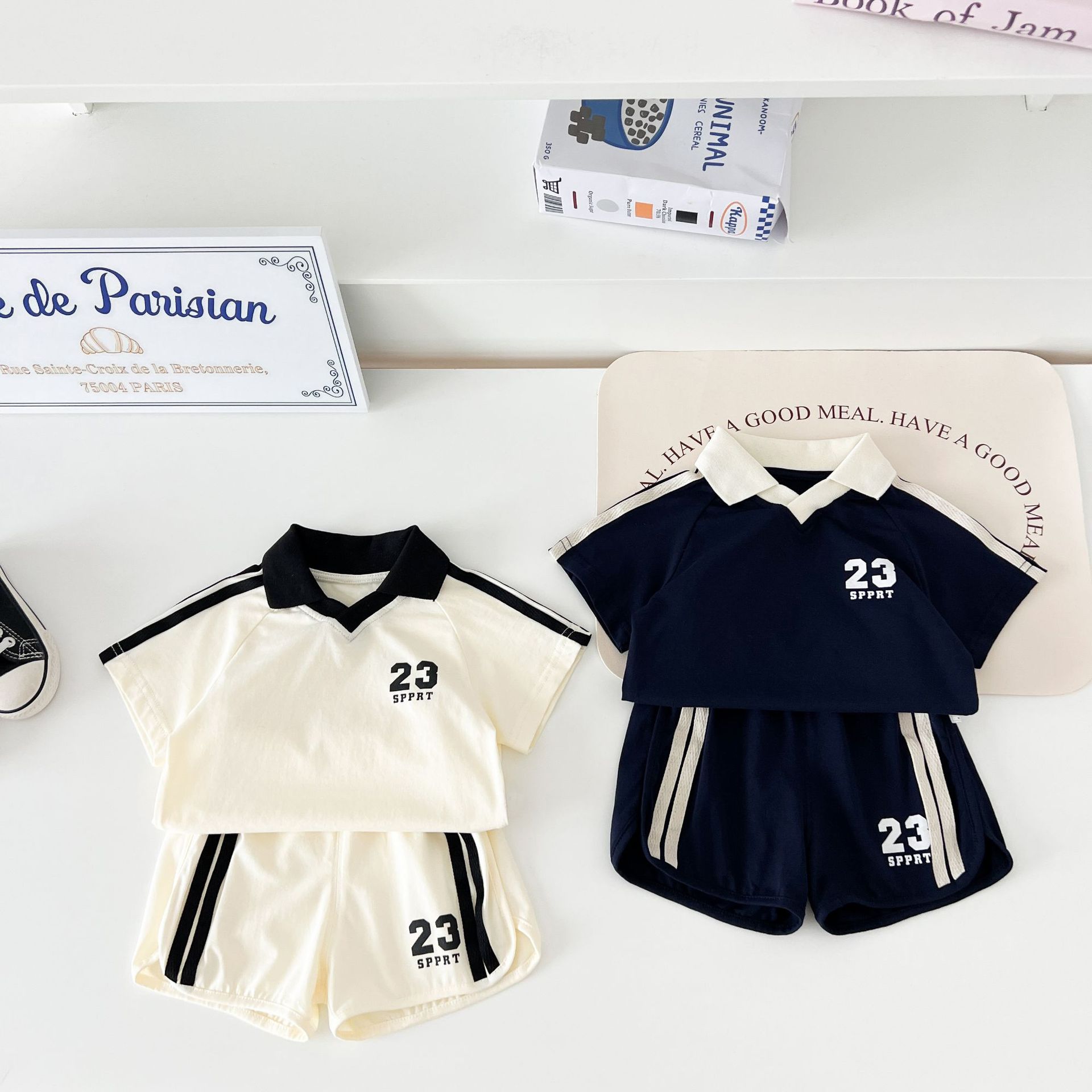 2026新品★子供服　セットアップ★80cm〜130cm 2色