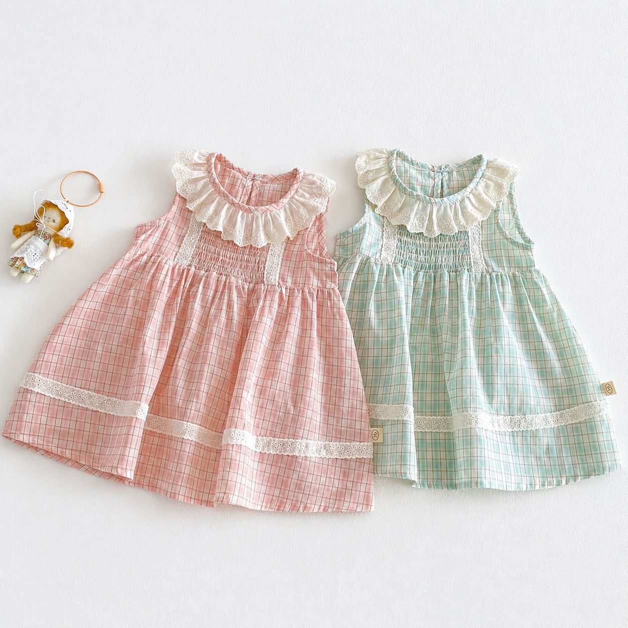 2026新品★子供服　ワンピース★73〜120 2色