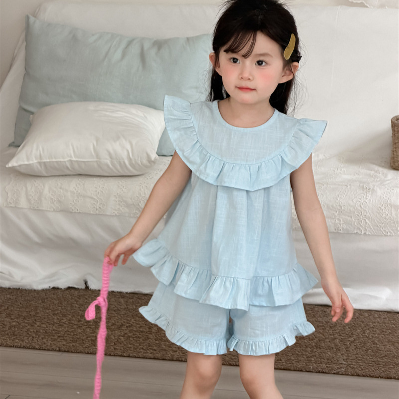 2026★夏新作★韓国風ベビー服★トップス+ズボン★80cm〜130cm 2色