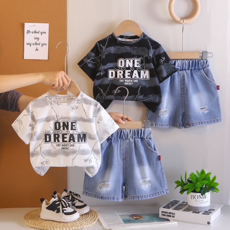 2026年夏新作韓国風子供服 キッズ用アパレル★セットアップ★Tシャツ+パンツ★トップス+パンツ