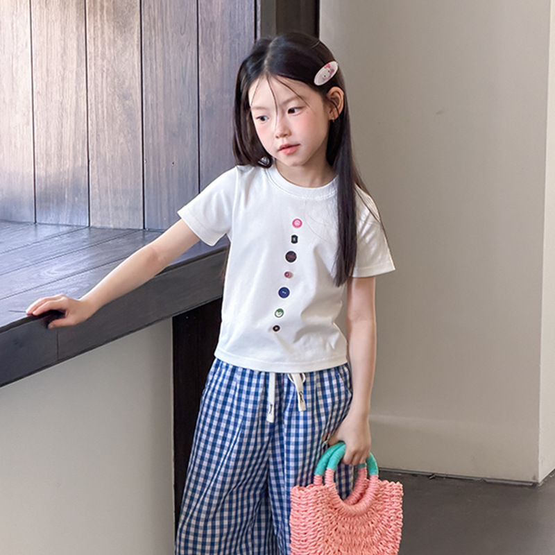 2026★夏新作★韓国風子供服★トップス★100cm〜170cm 2色