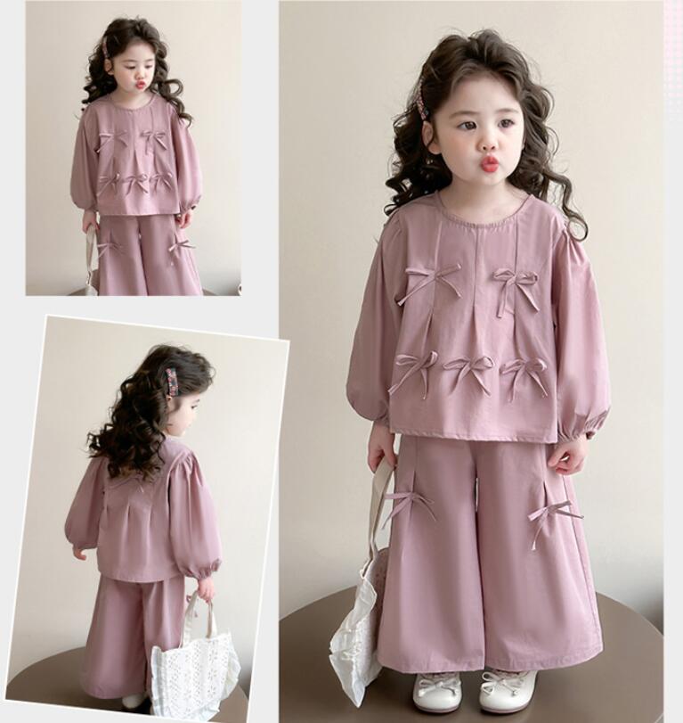 2026秋新品★子供服★2点セット★90-140cm★2色
