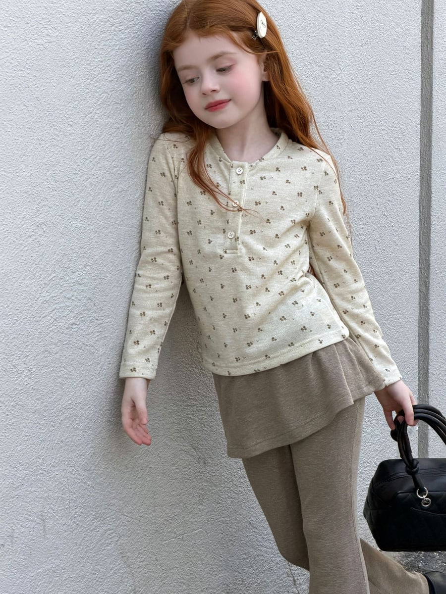 2026秋新品LMM★子供服　トップス★90cm〜150cm 2色