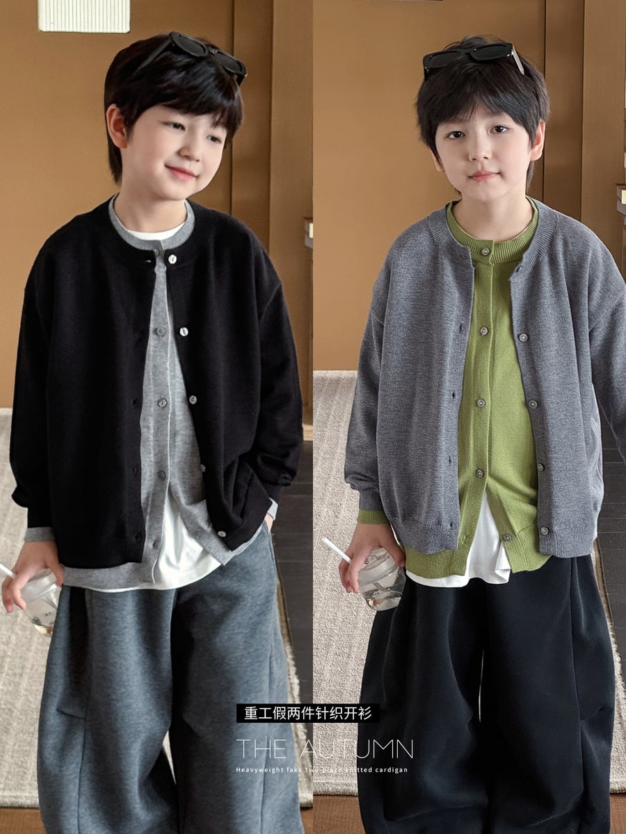 2026秋新品TK★子供服 　カーディガン★90cm〜160cm 2色
