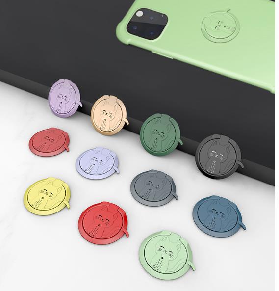 スマホリング　携帯ホルダー　スマホスタンド　落下防止　スタンド　11色