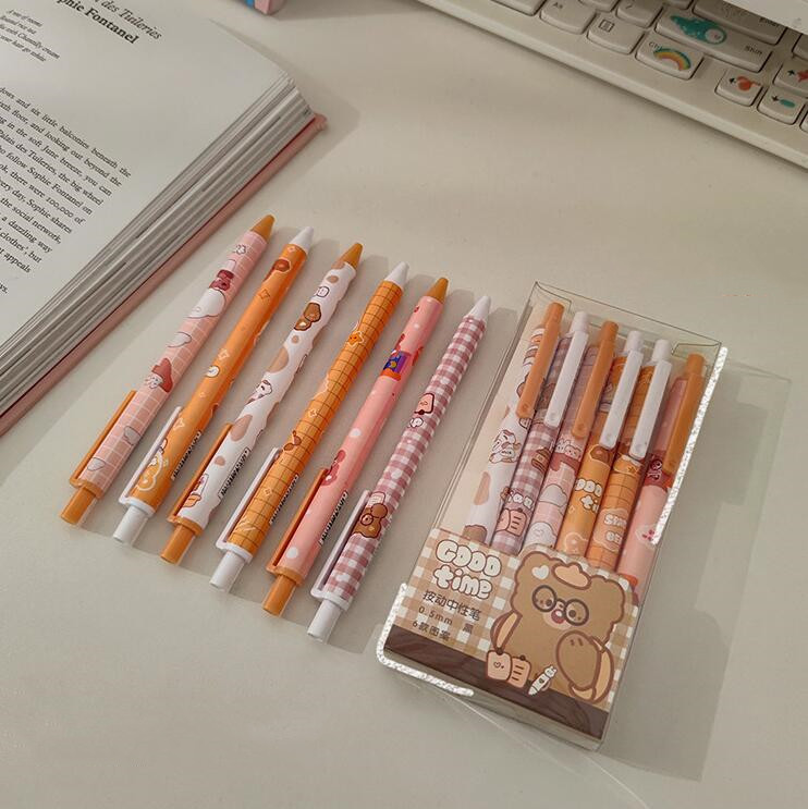 ★新入学 祝い★デザイン文具★ボールペン★ペン★6本セット