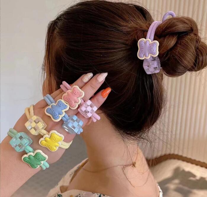 新品★レディース★ヘアゴム★髪飾り★まとめ髪用★ヘアアクセサリー★女の子★多色