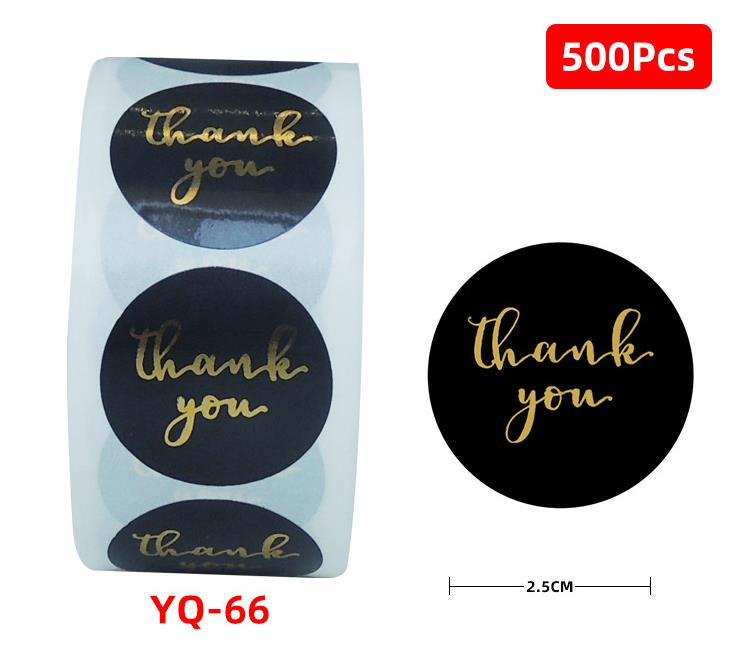 包装資材★手作り工芸品★プレゼントの装飾など★粘着シール★1巻き=500P