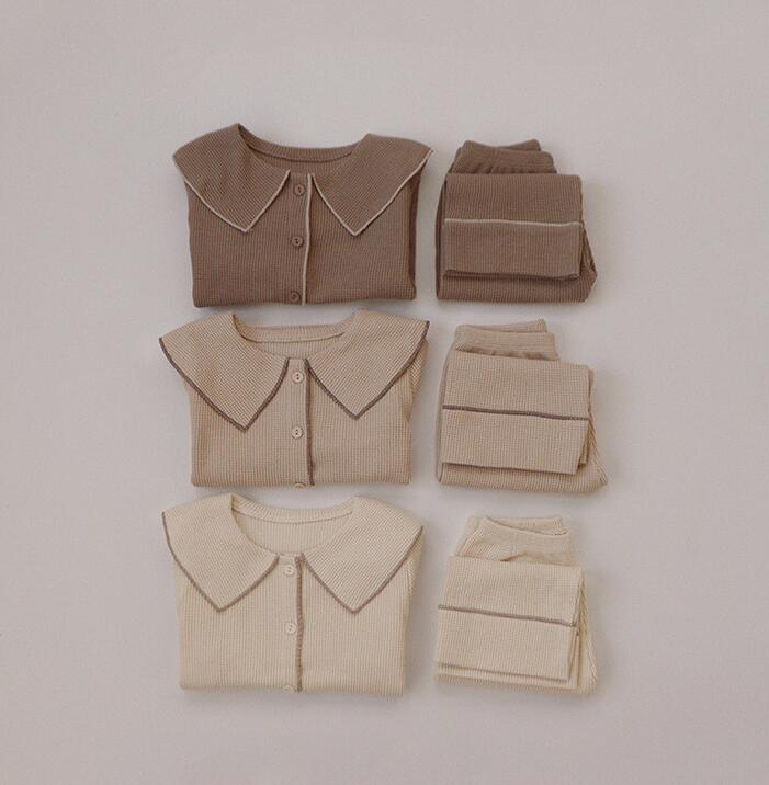 2022★春秋新作★韓国風子供服★トップス+ズボン2セット★ルームウェア★3色73-120CM