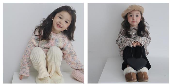 2023春新品★子供服　ボトムス　ニットズボン　80-130cm★2色　2月に入荷予定