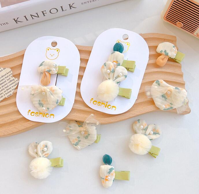 子供用★キッズ女の子★髪飾り★まとめ髪用★ヘアアクセサリー★韓国風★ヘアピン★多色