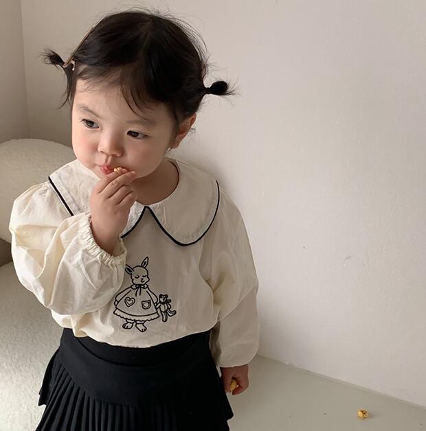 2023新品★子供服　ブラウス　トップス★80-140cm★2色
