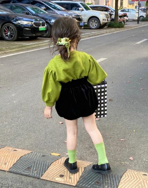 2023春新品★子供服　ニット&ショートパンツ　分けて販売　90-140cm