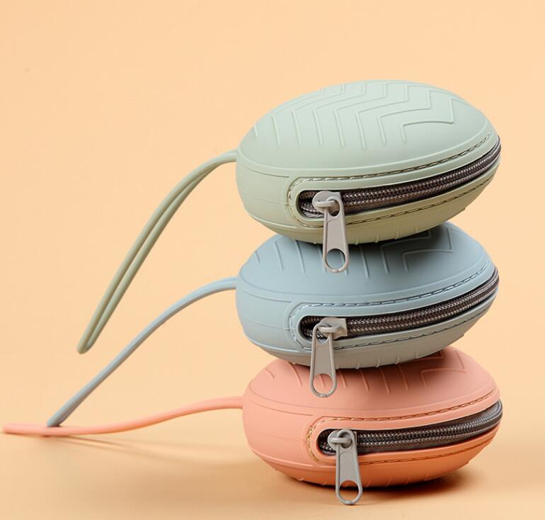 ★ベビーおしゃぶり収納★シリコン製財布　コイン入り★12色