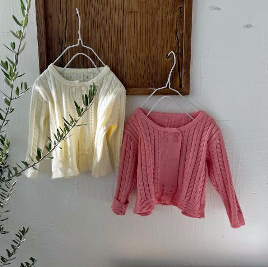 2023春新品★子供服　トップス　かーディガン　80-140cm★2色