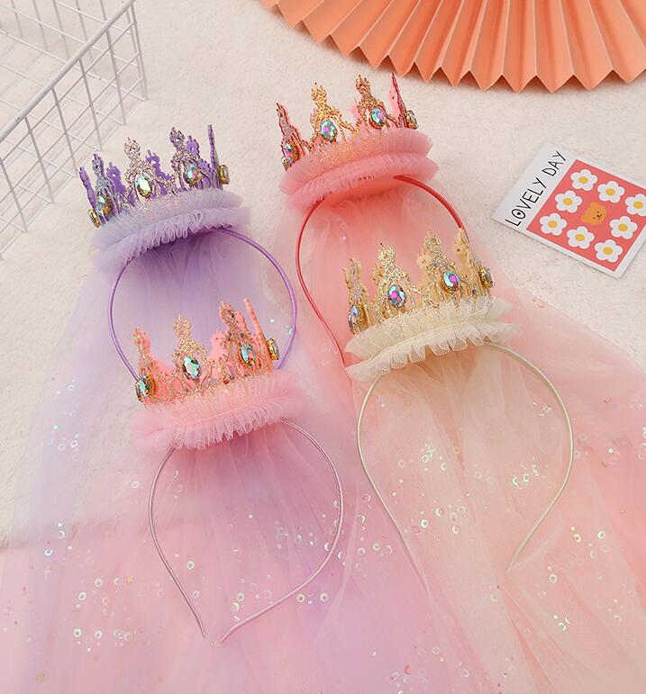 雑貨★子供用　髪飾り★アクセサリー　カチューシャ★誕生日お祝い　3色