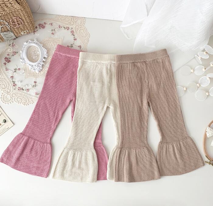 少量在庫ある★子供服　ニットズボン★80-120cm★3色