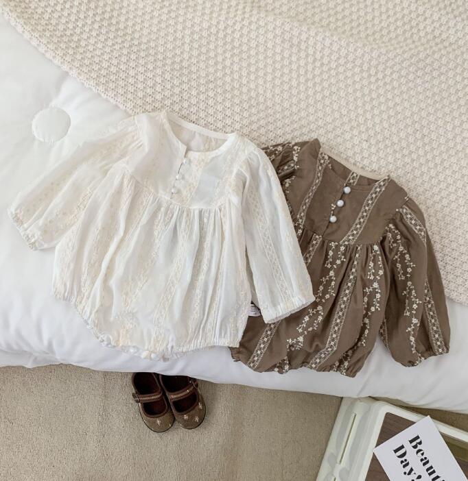 2023★春新作★韓国風ベビー服★ロンパース★2色66-90CM