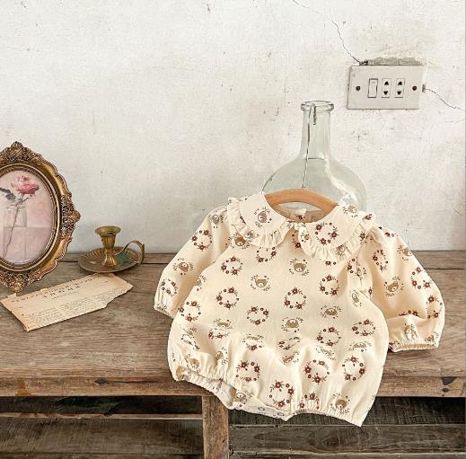 2023春新品★子供服　ロンパース　66-100cm