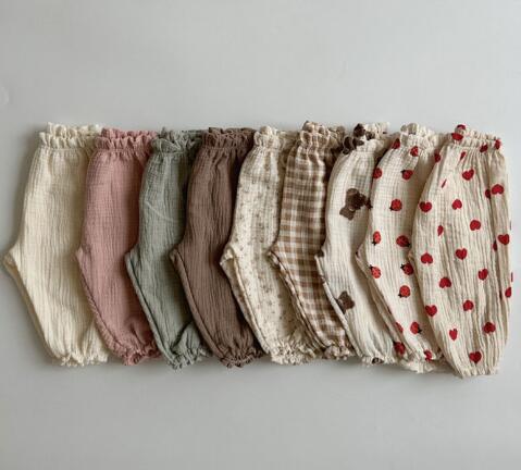 2023春新作★キッズ用アパレル★ボトムス★ズボン★ロングパンツ★73-100