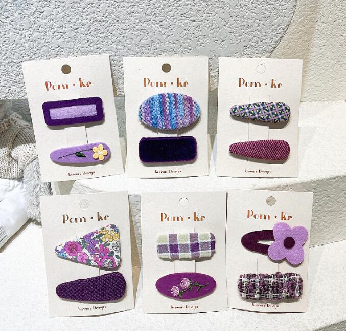 子供用★キッズ★髪飾り★まとめ髪用★ヘアアクセサリー★ヘアピン★2枚入り★多色