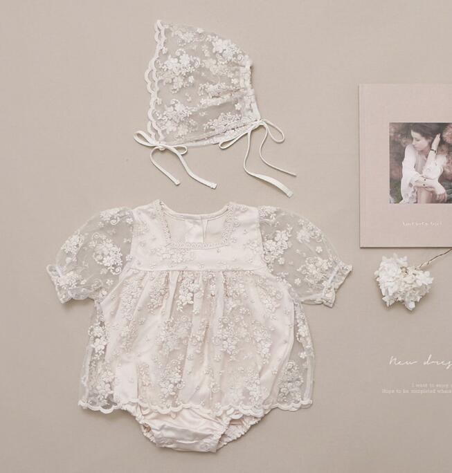 2023★春新作★韓国風子供服★ロンパース+帽子★66-100CM