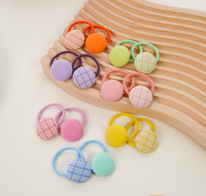 子供用★キッズ女の子★髪飾り★まとめ髪用★ヘアアクセサリー★ヘアゴム★2枚入り★多色