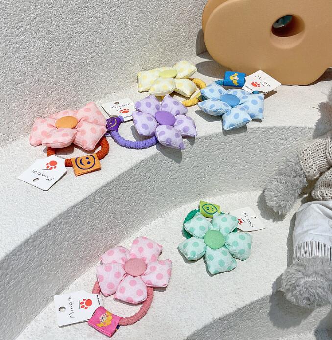 子供用★キッズ女の子★髪飾り★まとめ髪用★ヘアアクセサリー★ヘアゴム★多色