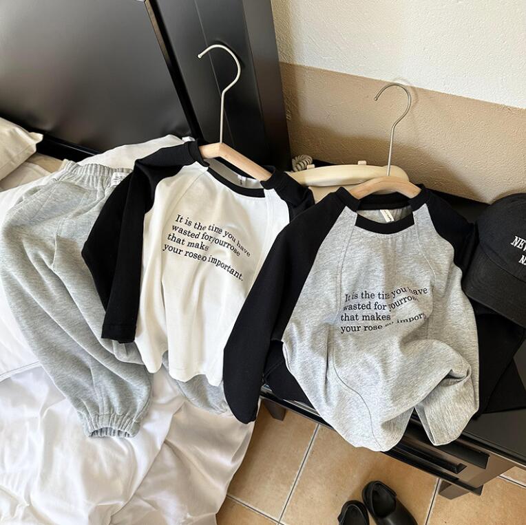 2023春新作★♪子供服★♪長袖Tシャツ★♪トップス★♪90-150CM★♪