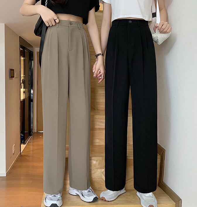2023新型★レディース服　ズボン　スラックス★S〜2XL　2色
