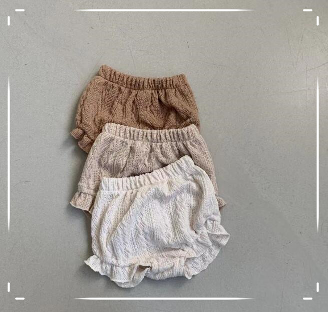 子供服★ニットパンツ★ボトムス★ベビー★無地★3色★66-90CM