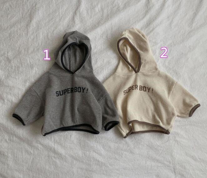 2023新作★子供服★キッズ　パーカー★スウェット★ベビー★韓国風子供服★2色★73-100CM