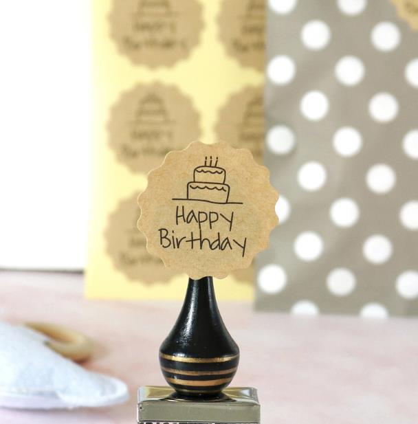 包装資材★thank you★粘着シール★12p