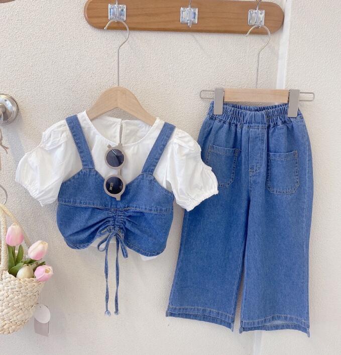 2023★春夏新作★韓国風子供服★トップス+ズボン★100-140CM