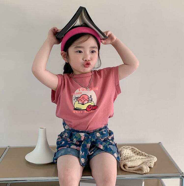 2023夏新品★子供服　トップス★80-130cm★2色