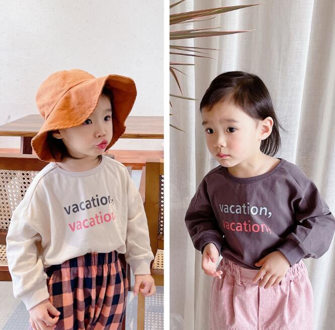 子供服★Tシャツ★トップス★韓国風子供服★キッズ★男女兼用★カジュアル★2色★80-130CM