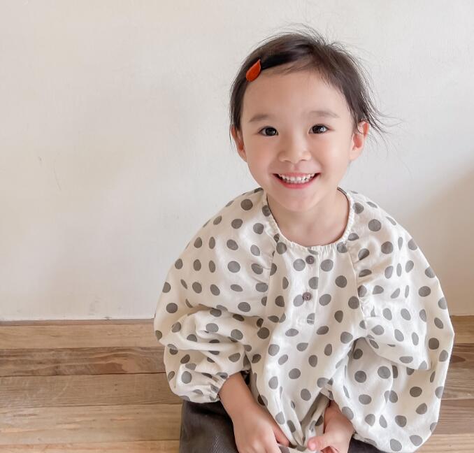 子供服★ワイシャツ★トップス★韓国風子供服★キッズ女の子★カジュアル★80-130CM