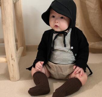 ★春夏新作★キッズ用アパレル★2点セット★パンツ+帽子★73-110