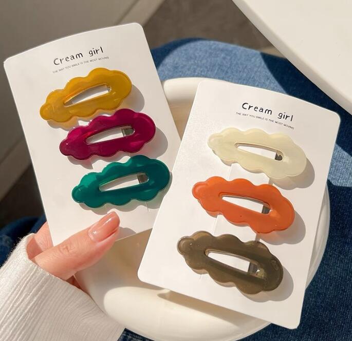 子供用★キッズ★髪飾り★まとめ髪用★ヘアアクセサリー★ヘアピン★3枚入り★可愛い★多色