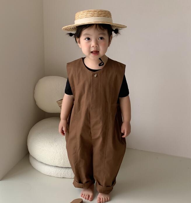 2023★春夏新作★韓国風子供服★連体服★3色80-140CM