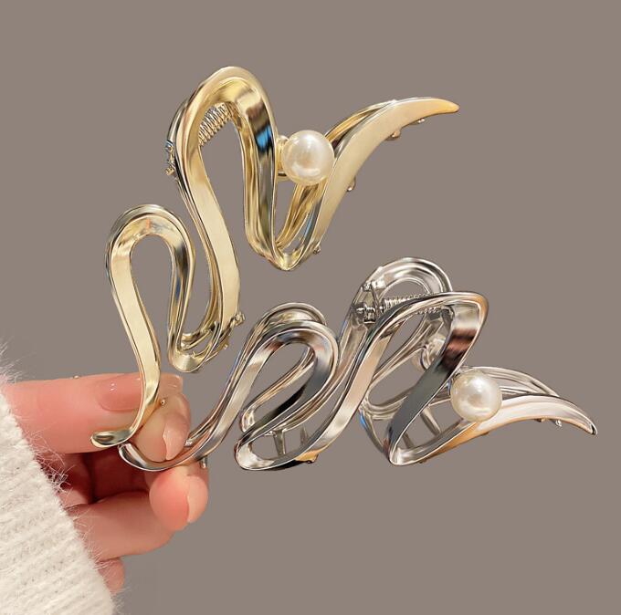 髪飾り★まとめ髪用★ヘアアクセサリー★ヘアピン★ヘアクリップ★韓国風★2色