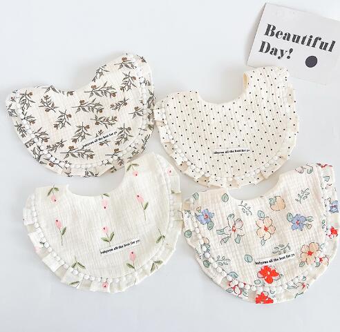 新登場★ベビー涎掛け★棉質　2枚入り★食事用★