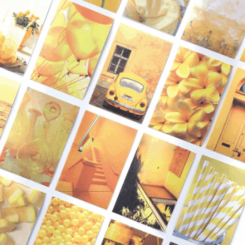 文具 シール貼紙 封口貼素材紙 手帳素材 カフェ風 植物風景 食べ物飲み物 写真撮影 ピンキーカラー50枚入