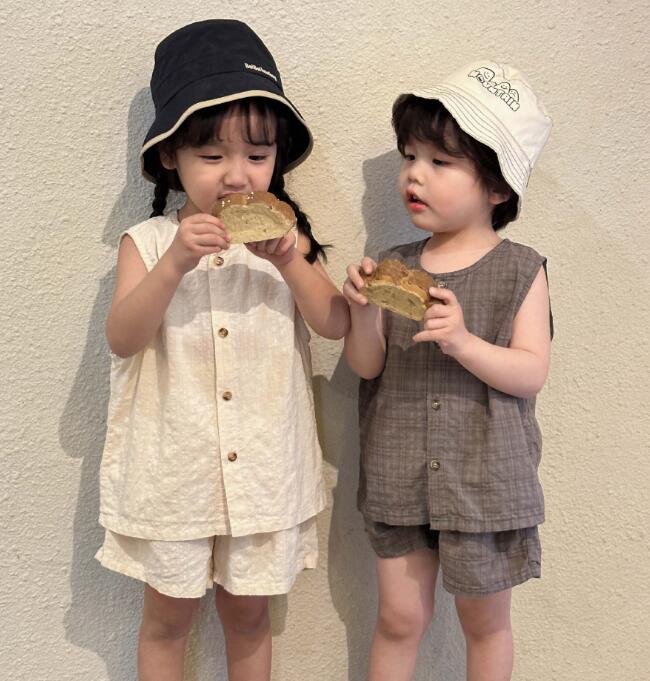 2023★春夏新作★韓国風子供服★トップス+ズボン2セット★2色80-150CM