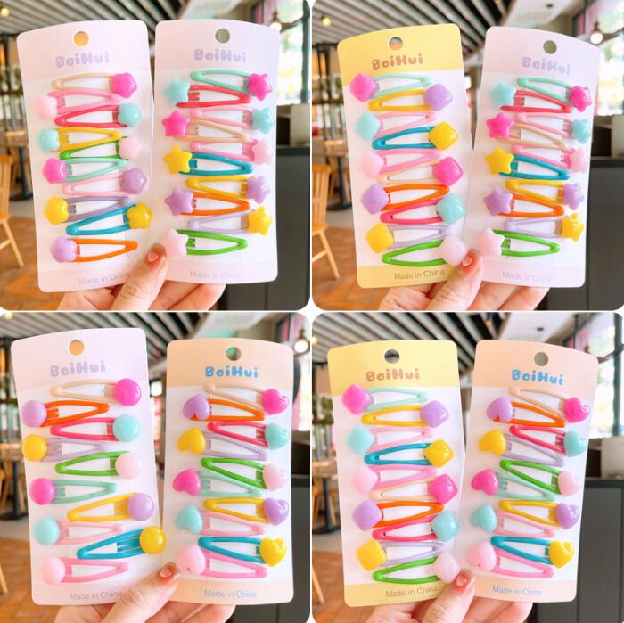 子供用★キッズ★髪飾り★まとめ髪用★ヘアアクセサリー★ヘアピン★10枚入り★多色