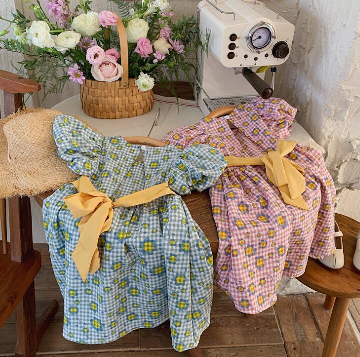 2023年★子供服　ワンピース★90-130cm★2色