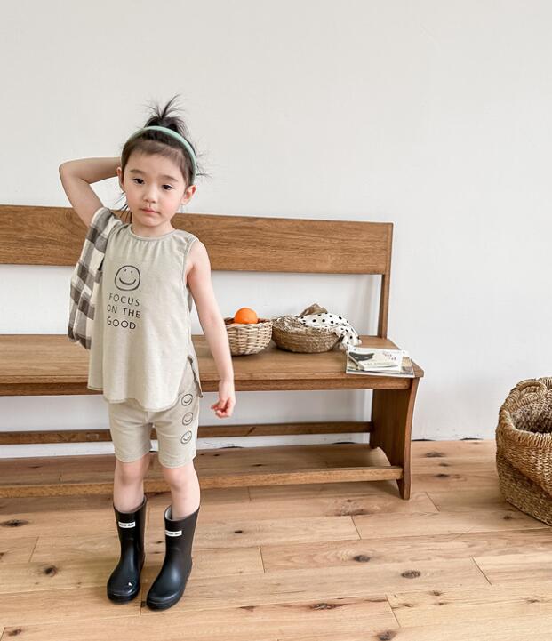 2023新品★子供服　トップス+ズボン　セット★80-130cm★3色