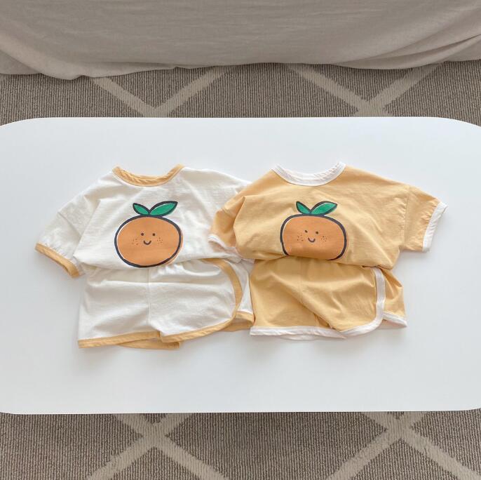 子供服★トップス+パンツ★セットアップ★韓国風子供服★ベビー★男女兼用★2色★66-100CM