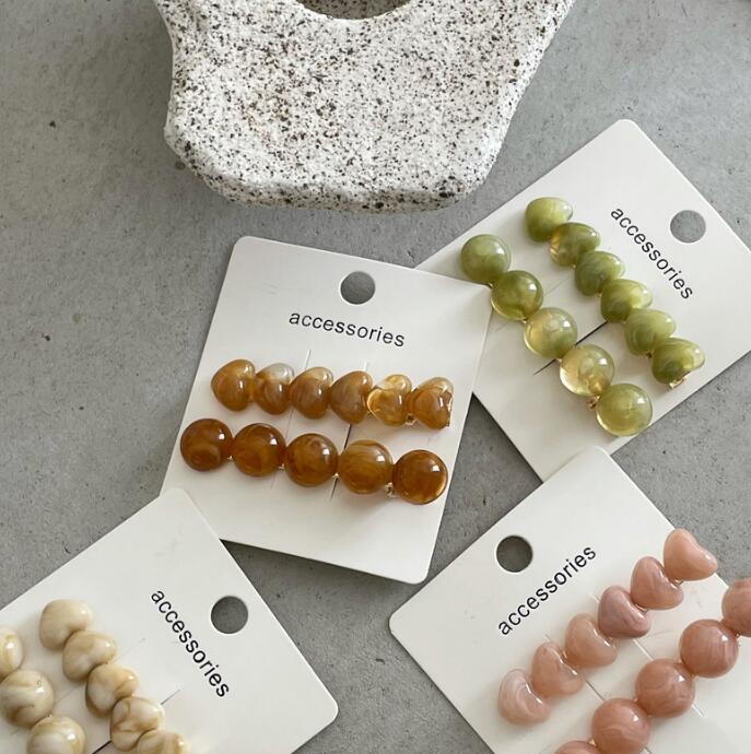 髪飾り★まとめ髪用★ヘアアクセサリー★ヘアピン★2枚入り★レディース★多色